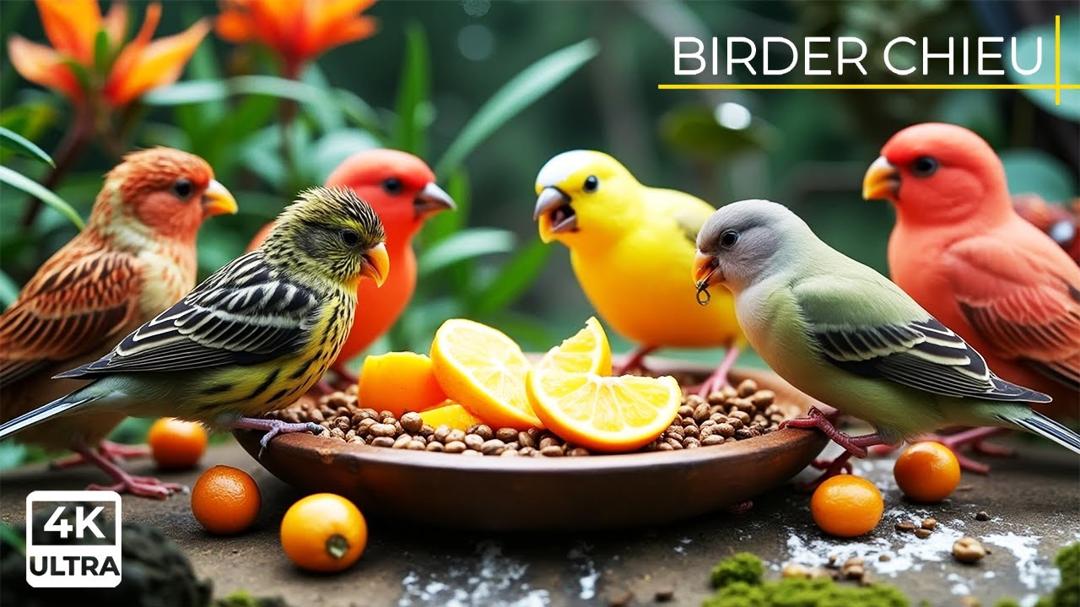 🔴Birds & Squirrels in the Countryside🕊️🐿️ Live 12 Hours in Ultra HD 😺