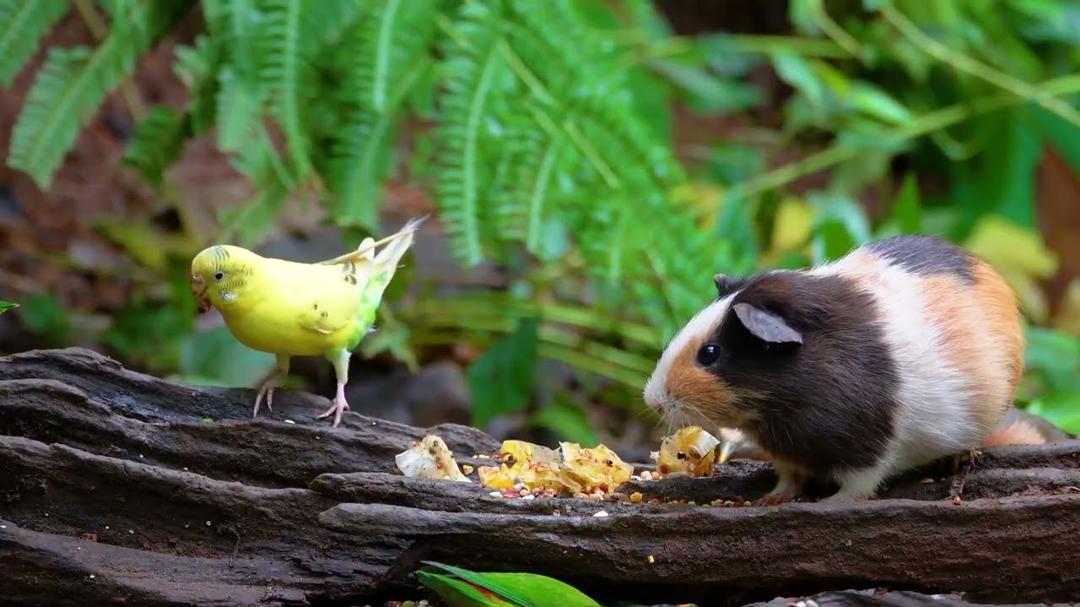 [NO ADS] Cat TV for Cats to Watch 😺 Funny & Cute Squirrels Chipmunks and Birds 🐿 4 Hours 4K HDR