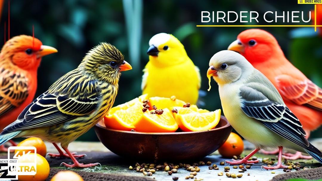 🔴😸 Little Birds & Squirrels under the Sunshine🕊️🐿️ Live 12 Hours in Ultra HD 😺