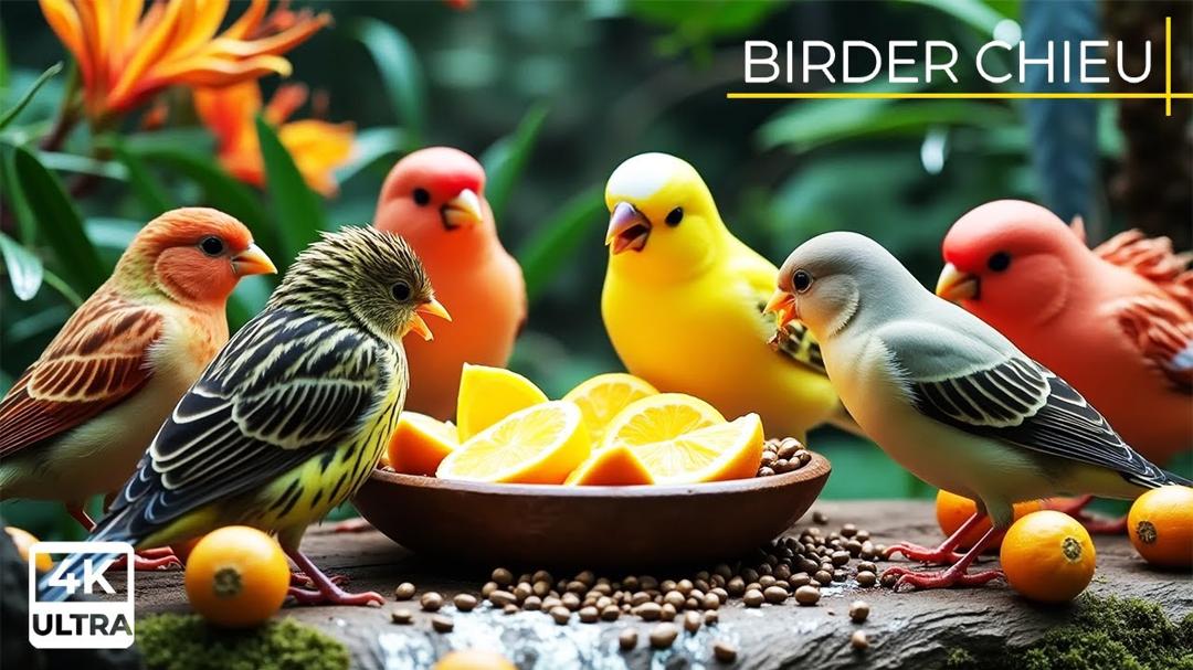 🔴Birds & Squirrels in a Bamboo Forest🕊️🐿️ Live 12 Hours in Ultra HD 😺