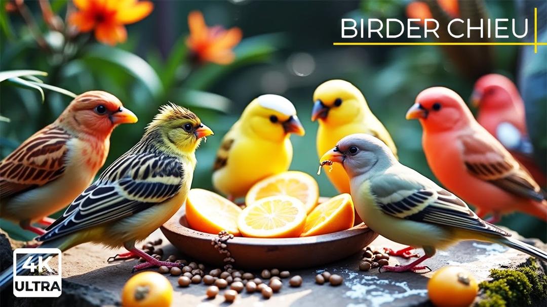 🔴Spring Birds & Squirrels Find a Food Stash🕊️🐿️ Live 12 Hours in Ultra HD 😺