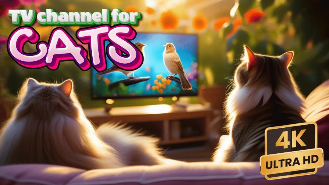 Cat TV for Cats to Watch 😺 Endless Chipmunks, Birds, Squirrels 🐿 Cat Games 4K HDR 60FPS