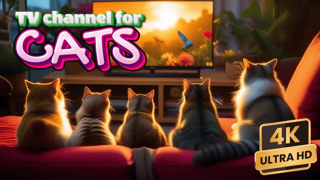 Squirrel and Bird Watching: 8 hours Nature Fun for Cats & Dogs & Humans Alike (4K HDR)