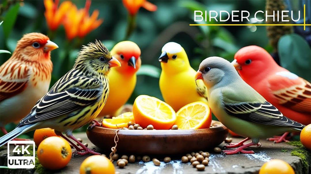 🔴Birds & Squirrels Feed at the Rock Feastival🕊️🐿️ Live 12 Hours in Ultra HD 😺